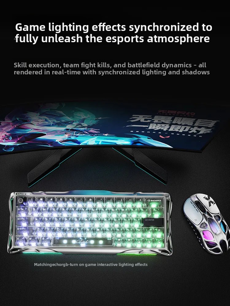 Gaming X Esports - GravaStar X Pro Mouse Gaming Nirkabel