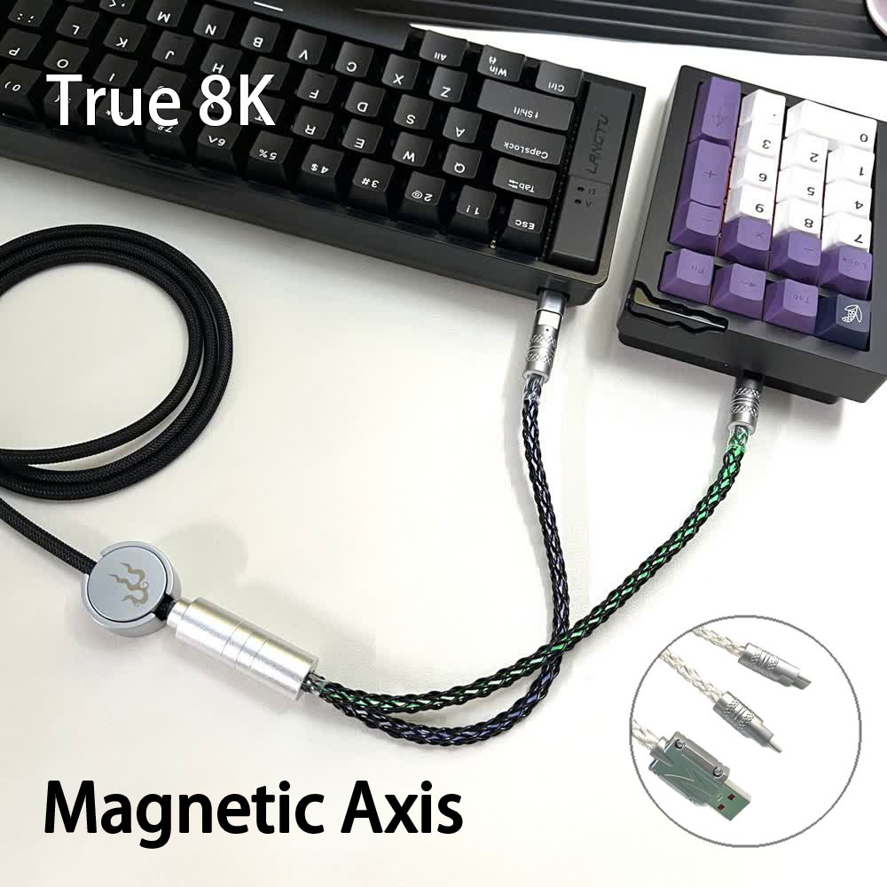 Esports Gaming Splitter - Kabel Keyboard Mekanik Dual 1 in