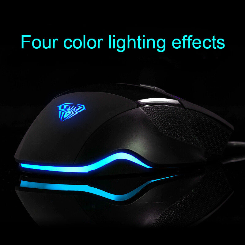 Mause 2400DPI Mouse Komputer O - Esports Gaming Maus ulasan dan harga