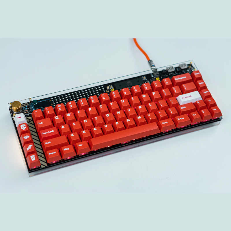 Lele76Y2K Kit Keyboard Mekanis - Esports Gaming Industry ulasan dan harga