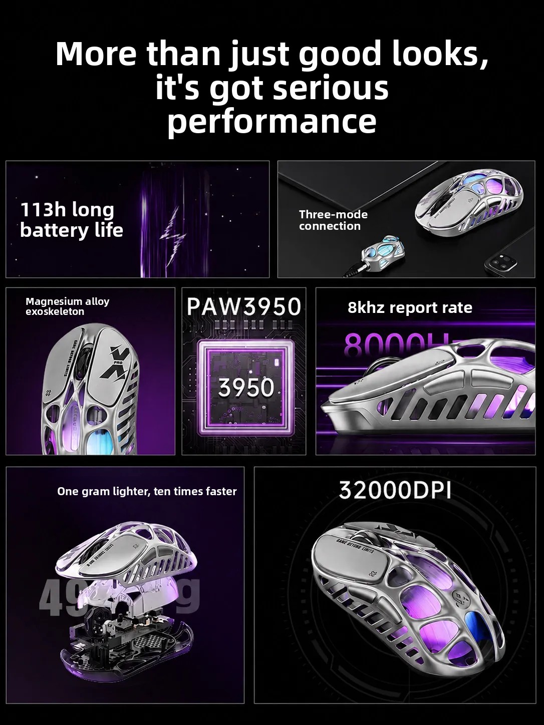 GravaStar X Pro Mouse Gaming N - Gaming X Esports ulasan dan harga