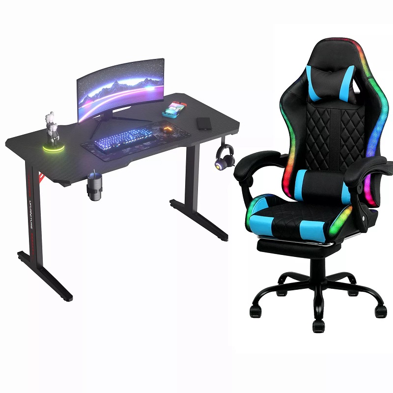 Set Meja dan Kursi Ergonomis H - Rgb Gaming Chair ulasan dan harga