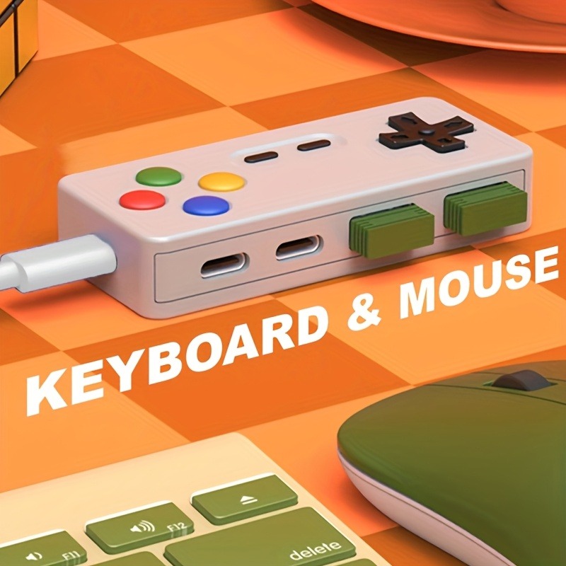 1 buah HUB Kreatif Portabel 4- - Esports Gaming Splitter ulasan dan harga