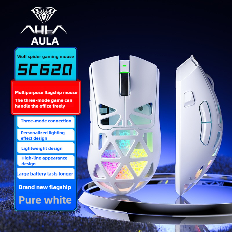 AULA gamer Mouse Gaming Nirkab - Esports Gaming Maus ulasan dan harga