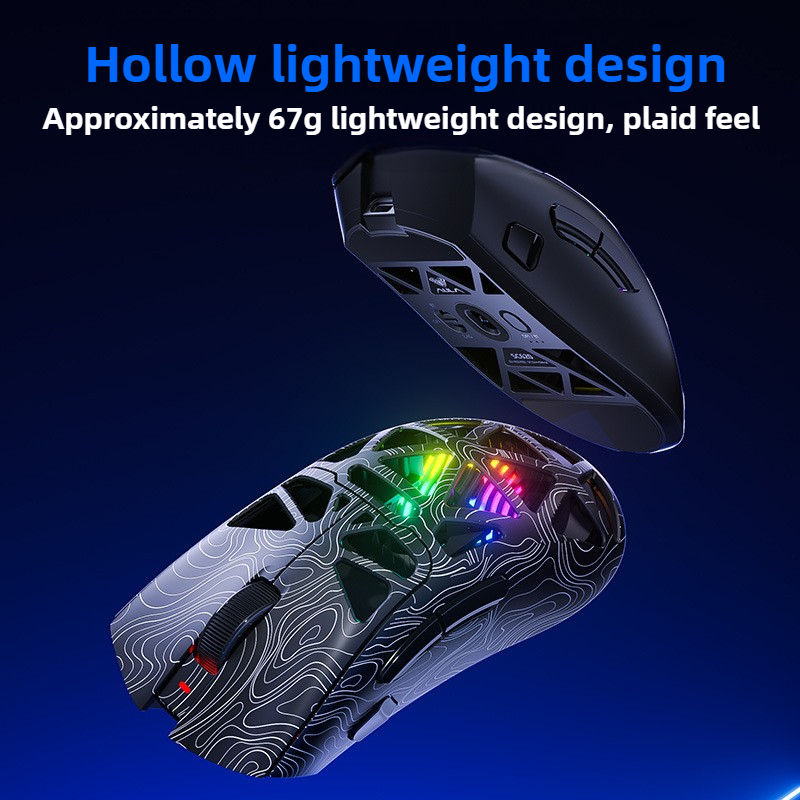 AULA gamer Mouse Gaming Nirkab - Esports Gaming Maus ulasan dan harga