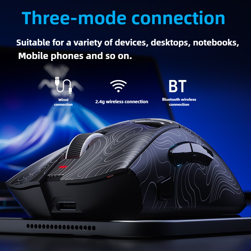 AULA gamer Mouse Gaming Nirkab - Esports Gaming Maus ulasan dan harga