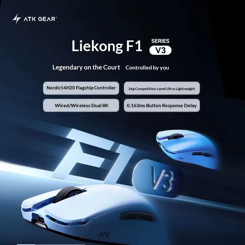 ATK F1 V2/V3 Mouse Nirkabel Tr - Esports Gaming ulasan dan harga