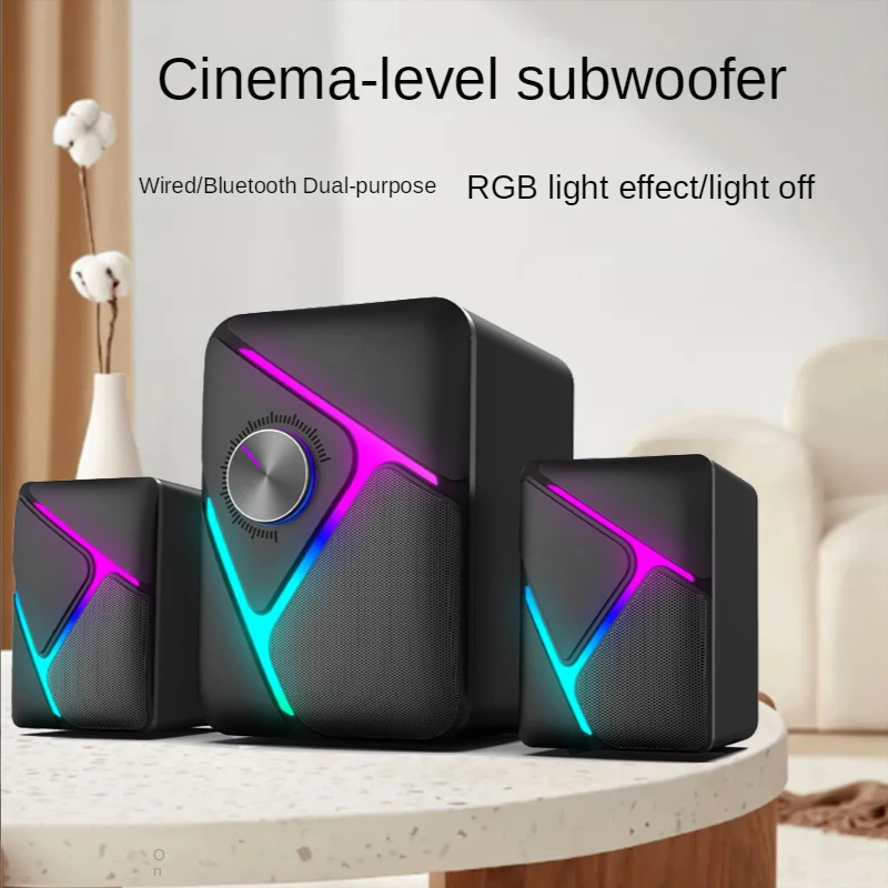 Audio Komputer 2.1 Subwoofer E - Gaming X Esports ulasan dan harga