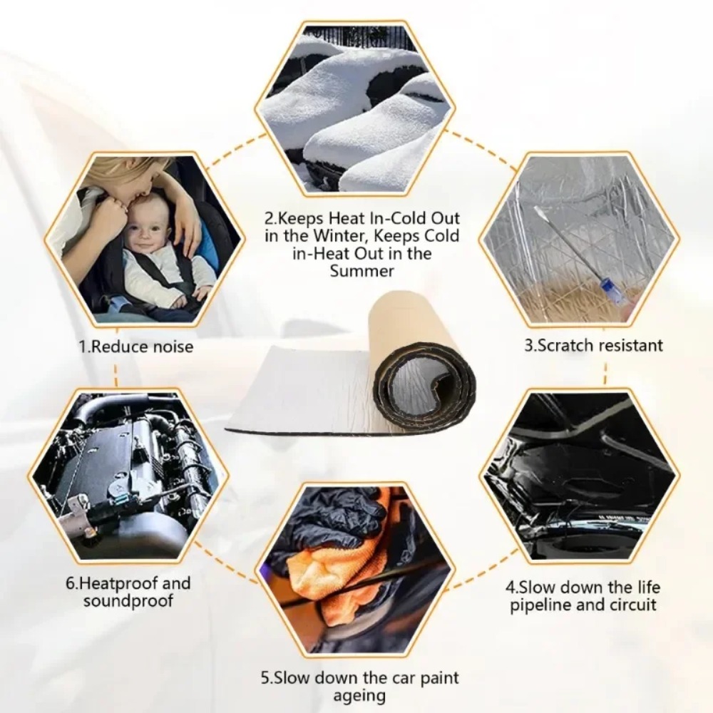 Mat Peredam Suara Mobil Ekstra - Sound Dampening Foam ulasan dan harga